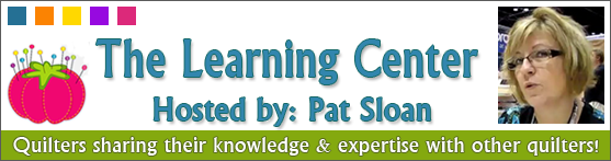 The Learning Center - Hosted by Pat Sloan
