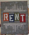 RENT Wall Hanging