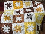 Wonky Star Baby Quilt