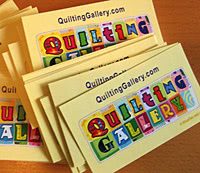 Quilting Gallery Business Cards