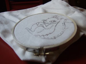 how to embroider hoop