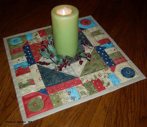 Candlemat finished