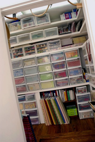 More fabric storage ideas from American Patchwork & Quilting