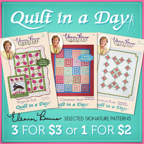 Quilt in a Day pattern booklets