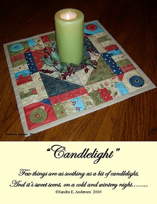 Candlemat finished