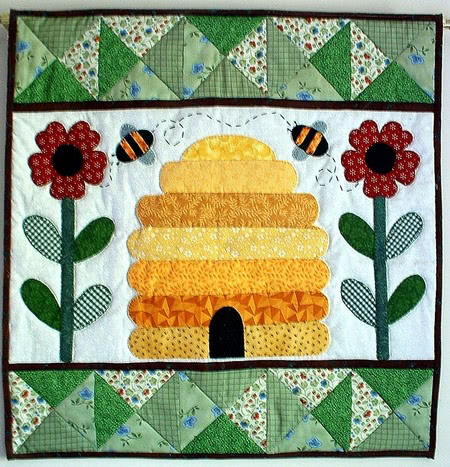 Patchsmiths Bee Hive Quilt