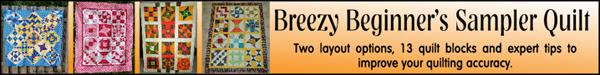 Breezy Beginner's Sampler Quilt