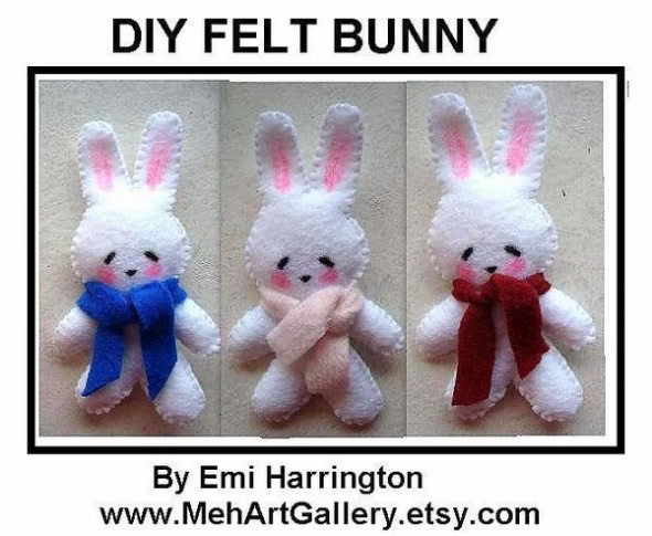 DIY Felt Bunny