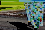 Blue and Green Birthday Quilt