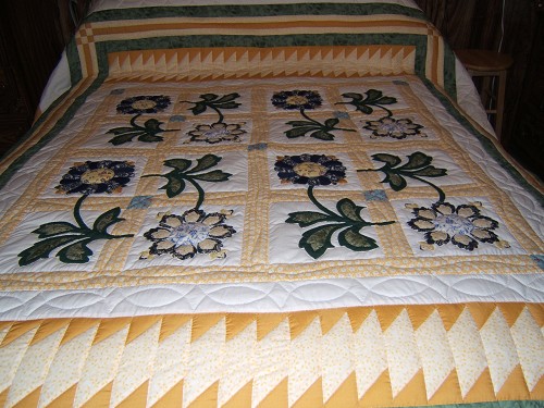Quilts with Flowers - Quilting Gallery