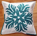 Kirigami Snowflake Pillow