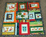 Critter Community Baby Quilt