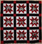 Nyx's Goth Baby Quilt