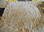 Feathered Crosshatch Charity Quilt