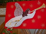 Advent Angel Banners - left side