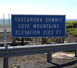 Tuscarora Summit - Cove Mountains - Pennsylvania