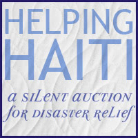 Helping Haiti:  Silent Auction at the Fat Quarter Shop