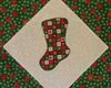 Quilt-Along Block 25: Christmas Stocking